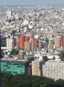 View from Keio Plaza Hotel